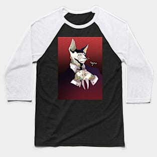 cat dark Baseball T-Shirt